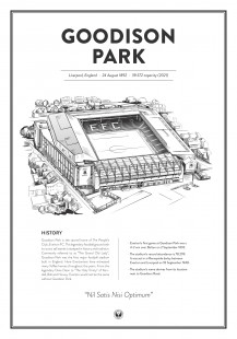 Stadium Posters by Fans Will Know: Liverpool (Everton)