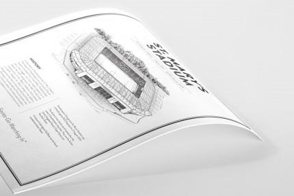 Stadium Posters by Fans Will Know: Southampton