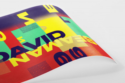 90s Goalkeeper - Seaman - Torwarttrikot-Design Poster
