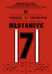 Milovanovic vs. TeBe - Moments Of Fame - Posterserie 11FREUNDE SHOP