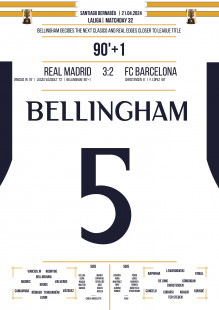 Bellingham vs. Barcelona - Jude did it again! Real Madrid gewinnt den Clasico am 21. April 2024