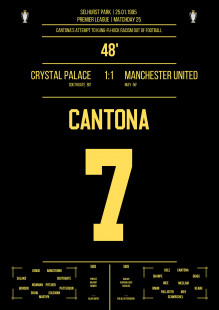 Cantona vs. Fan - King Eric für Manchester United mit Kung-Fu-Tritt