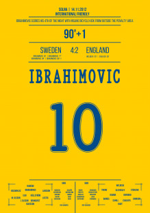 Ibrahimovic vs. England - Zlatan mit einem Sahnetag für Schwedens Nationalelf 
