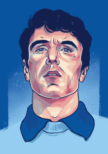 Dino Zoff - illustriert von Ronny Heimann