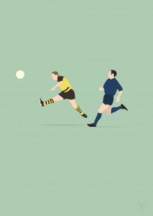 Rickenlage - Poster Lars Ricken Borussia Dortmund - Hands Of God - 11FREUNDE SHOP
