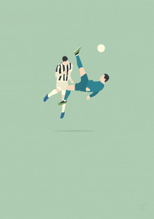 Cristiano Fallrückzieher - Ronaldo Poster - 11FREUNDE SHOP