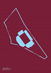 Piktogramm: Aston Villa - Poster bestellen - 11FREUNDE SHOP