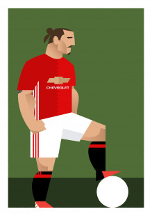 Stanley Chow F.C. - Zlatan - Poster bestellen - 11FREUNDE SHOP