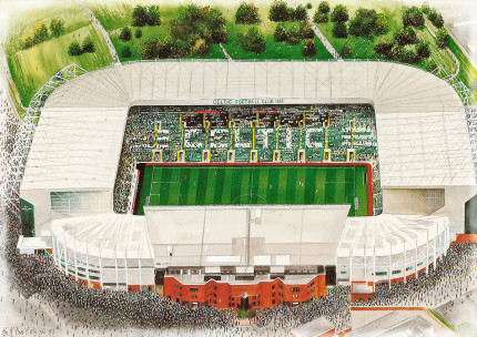 Stadia Art: Celtic Park - Poster bestellen - 11FREUNDE SHOP