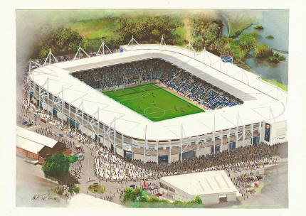 Stadia Art: King Power Stadium - Poster bestellen - 11FREUNDE SHOP