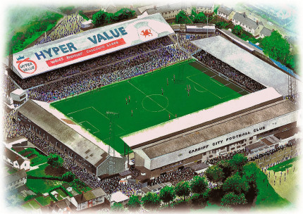 Stadia Art: Ninian Park - Poster bestellen - 11FREUNDE SHOP