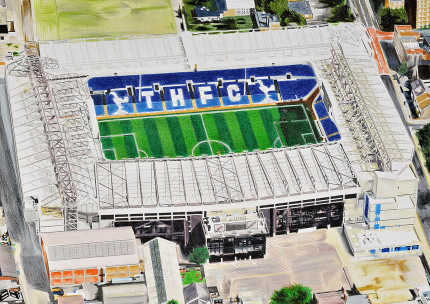 Stadia Art: White Hart Lane (1) - Poster bestellen - 11FREUNDE SHOP