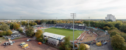 Vogelperspektive Preußenstadion - SC Preußen Münster Stadion Fußball Fotografie 