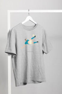 T-Shirt - Granate von Giesing (Fairwear & Bio-Baumwolle) - 11FREUNDE x HANDS OF GOD
