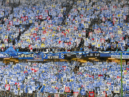 HSV Doppelhalter - Wandbild