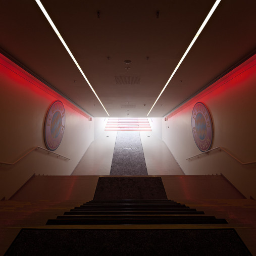 Spielertunnel Allianz Arena