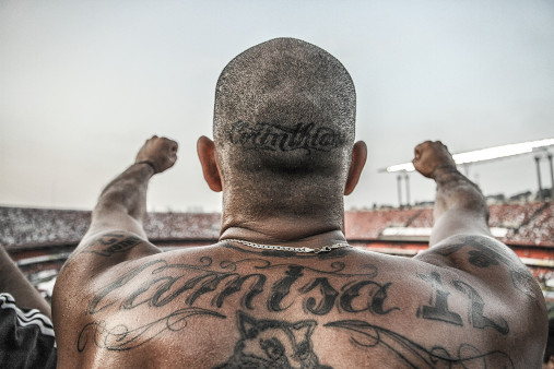 Tattooed Corinthians Fan