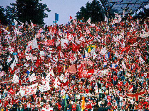 Nottingham Fans - Wandbild