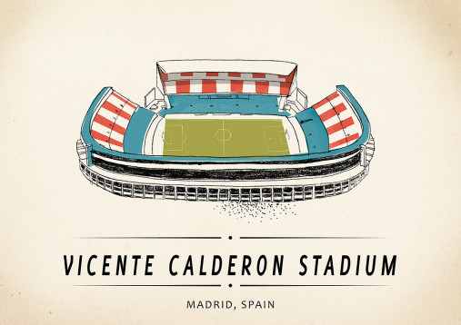 World Of Stadiums: Vicente Calderon Stadium