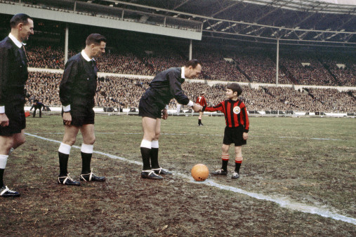 Shakehands mit dem Referee