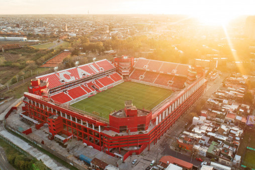 Vogelperspektive Estadio Libertadores de América