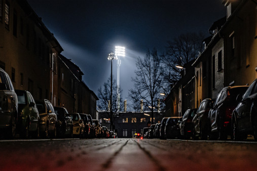 Osnabrück im Flutlichtschein