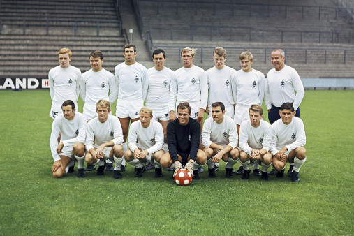 Mönchengladbach 1968/69 (2) - Wandbild