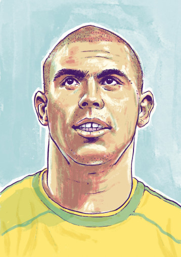 Ronaldo by Ronny Heimann - Poster
