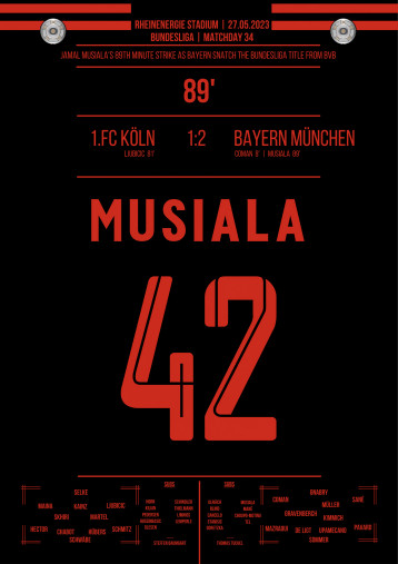 Musiala vs. Köln