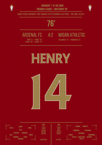 Henry vs. Wigan - Poster