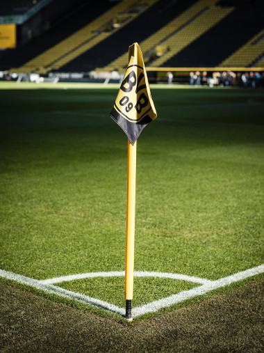 Eckfahne Signal-Iduna-Park - Wandbild