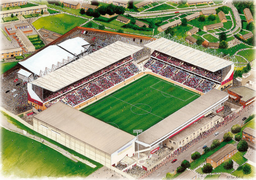 Stadia Art: Turf Moor