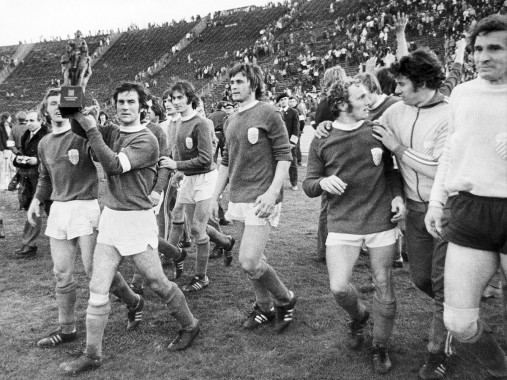 Jena FDGB-Pokalsieger 1974 - Wandbild