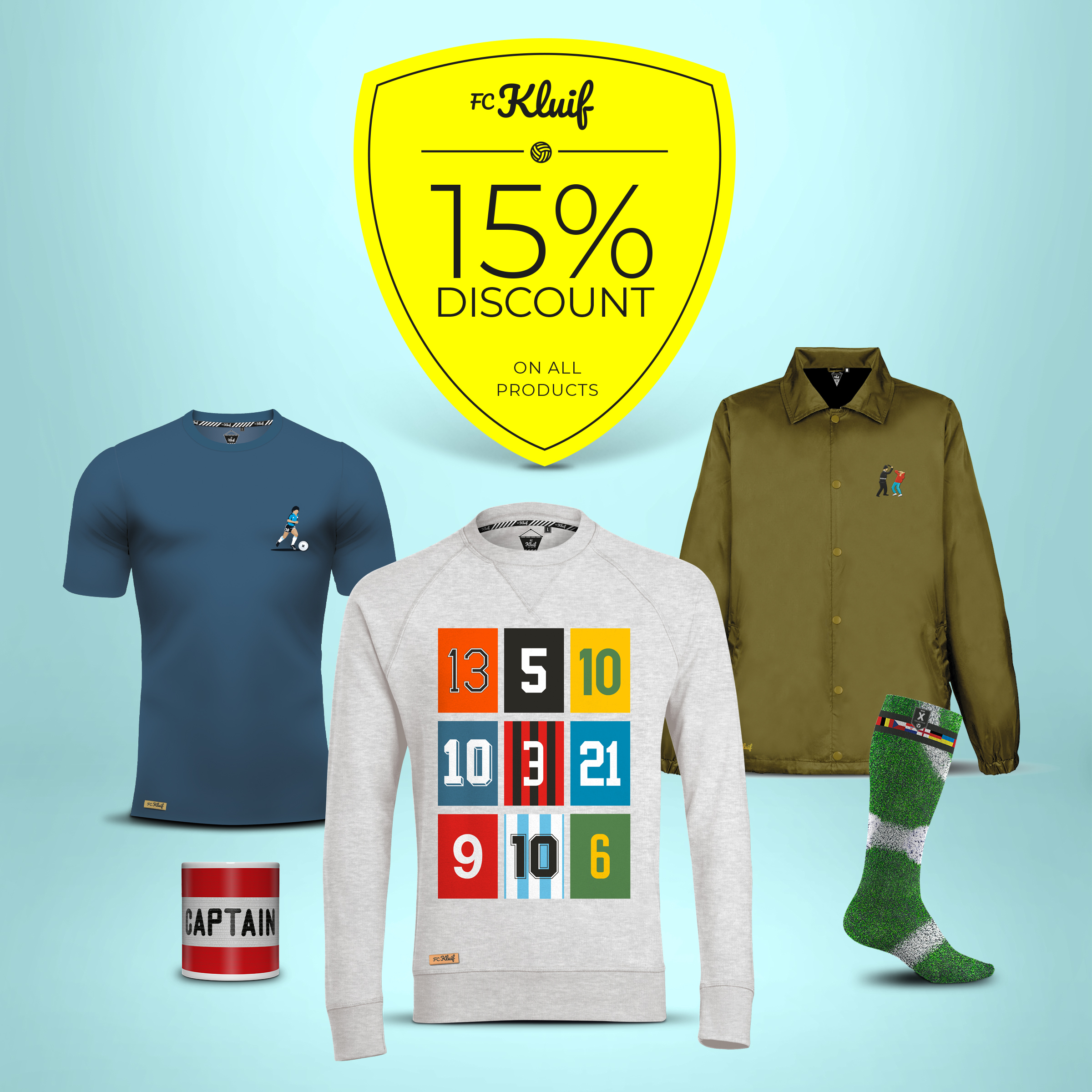 Alle Artikel von FC KLUIF im 11FREUNDE SHOP