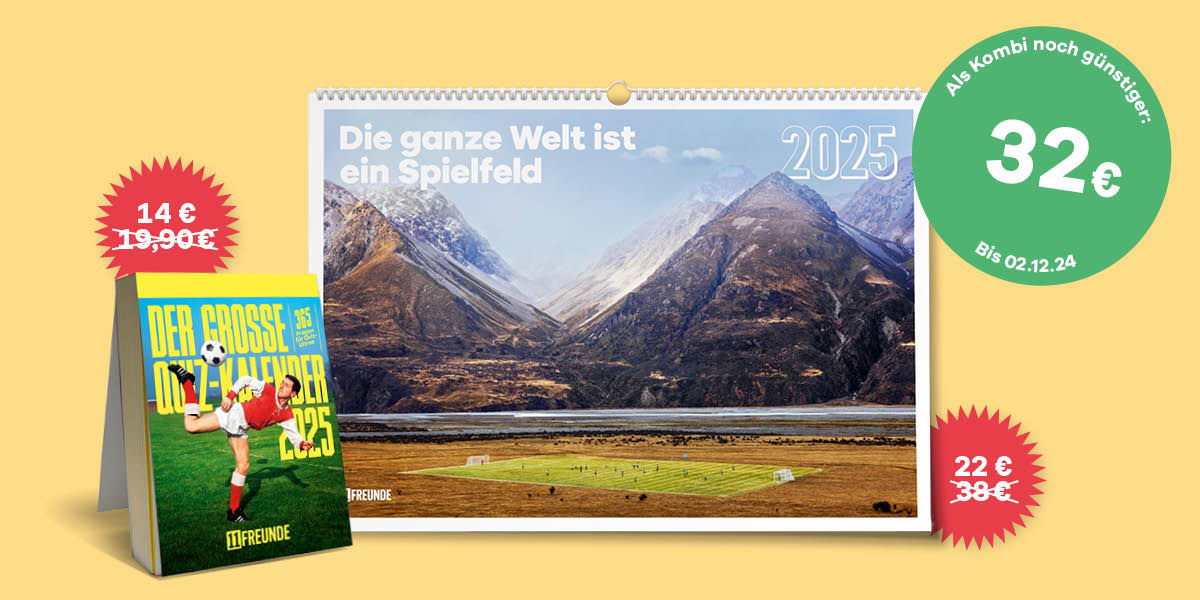 Die 11FREUNDE-Kalender für 2025