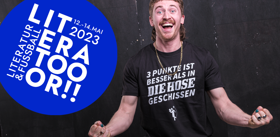 1. Literatooor!! Festival vom 12. – 14. Mai 2023 im Rostocker Ostseestadion Tickets für 1. Literatooor!! Festival vom 12. – 14. Mai 2023 im Rostocker Ostseestadion