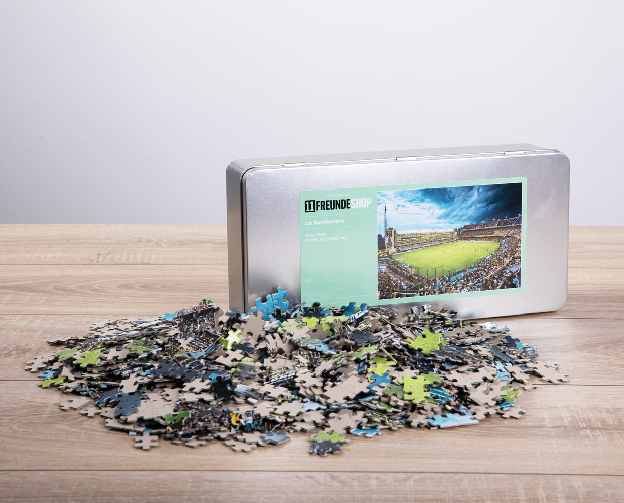 11FREUNDE Puzzles mit Fußball- und Sportmotiven in Blechbox 11FREUNDE Puzzles mit Fußball- und Sportmotiven in Blechbox